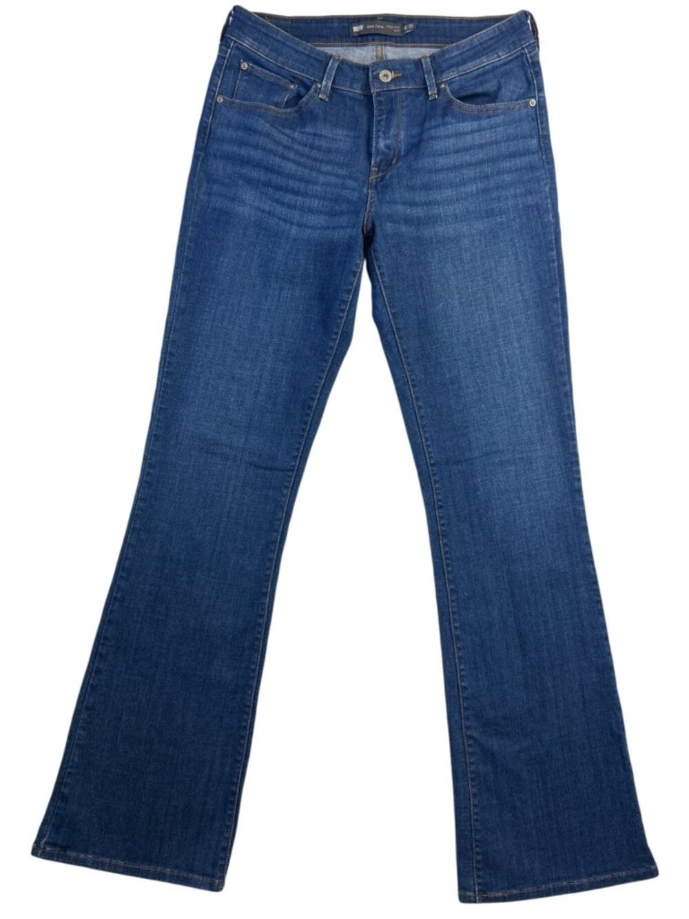 Levi's Demi Curve Bootcut Jeans Women's 10/30 Medium Wash Stretch Denim Y2K - Picture 2 of 12